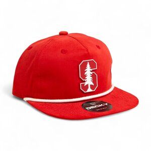 Stanford Cardinal 3D Classic Rope Hat- Red/ White